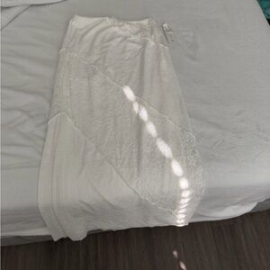 White Lace Maxi Skirt